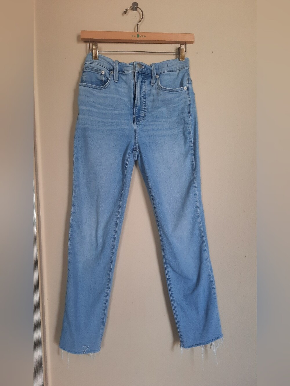 Madewell The Perfect Vintage Jeans Light Blue Women’s High-Rise Straight Jeans